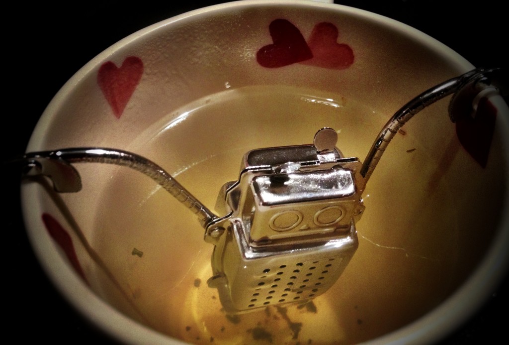 the tea robot makes great green tea